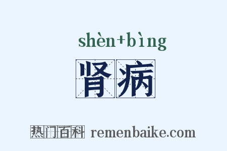 肾病是什么意思的图片